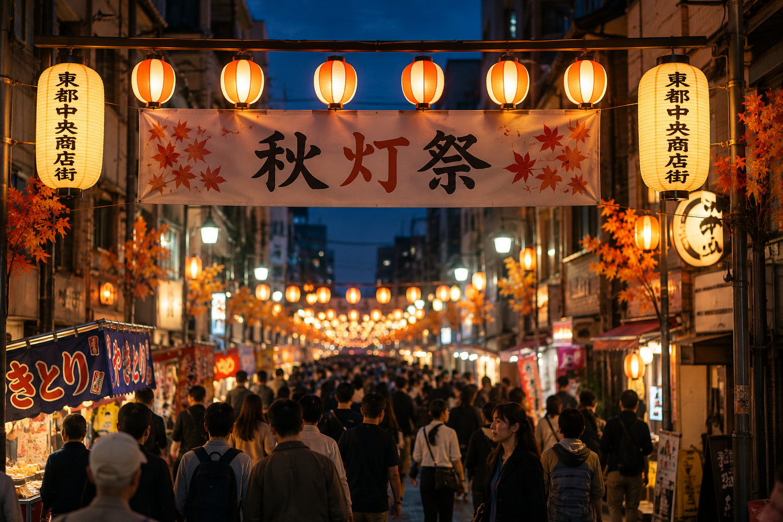 秋灯祭の様子